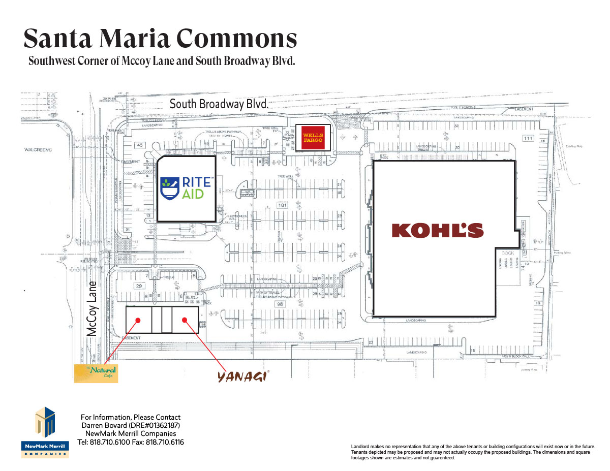 Santa Maria Commons Site Plan