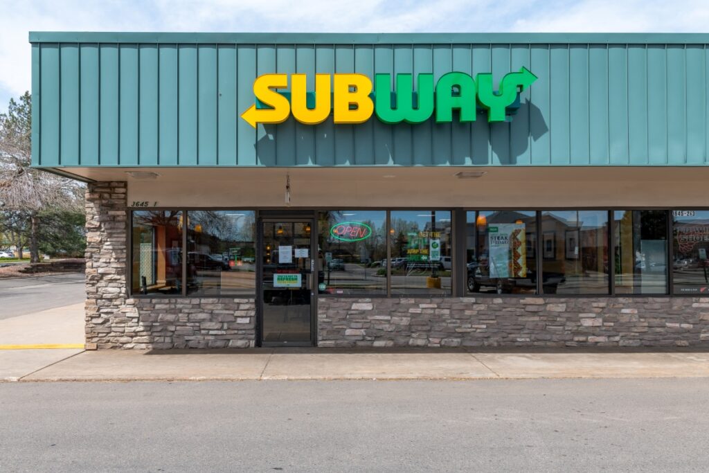 Subway at Fort Collins Marketplace