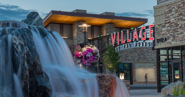 Village at the Peaks Water Fountain