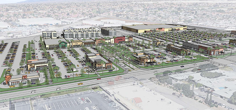 Rendering of Entire Rialto Marketplace Phase II