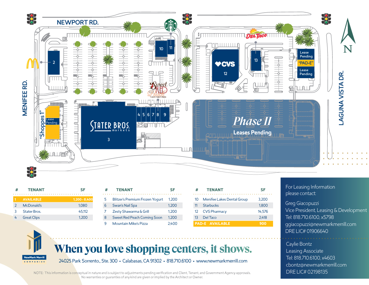 Shoppes At The Lakes Site Plan