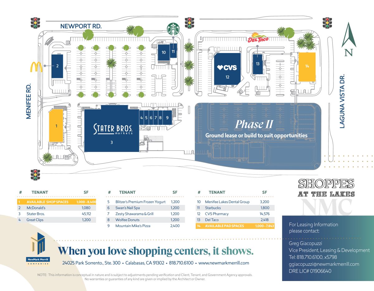 The Shoppes At The Lakes Site Plan