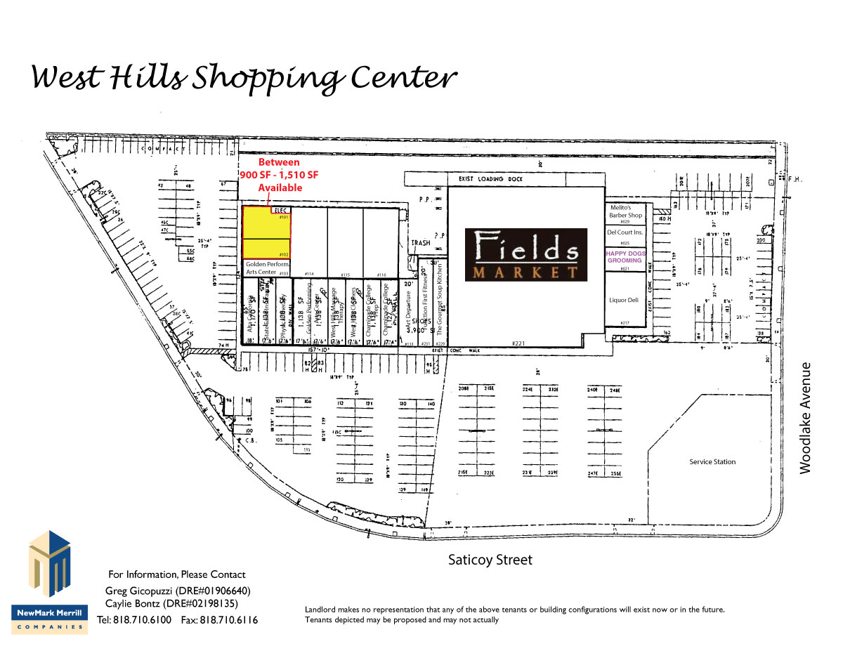 West Hills Site Plan