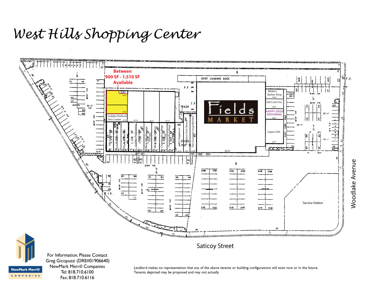 West Hills Site Plan