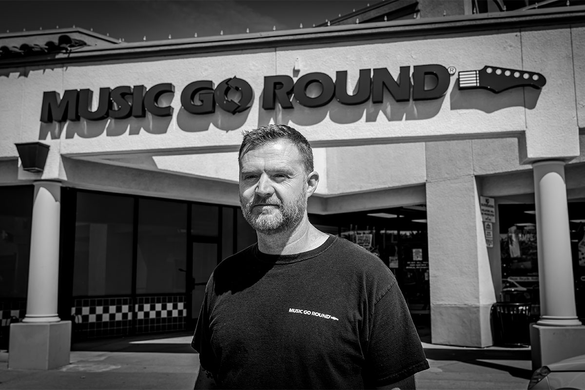 Music-Go-Round owner Paul Telford