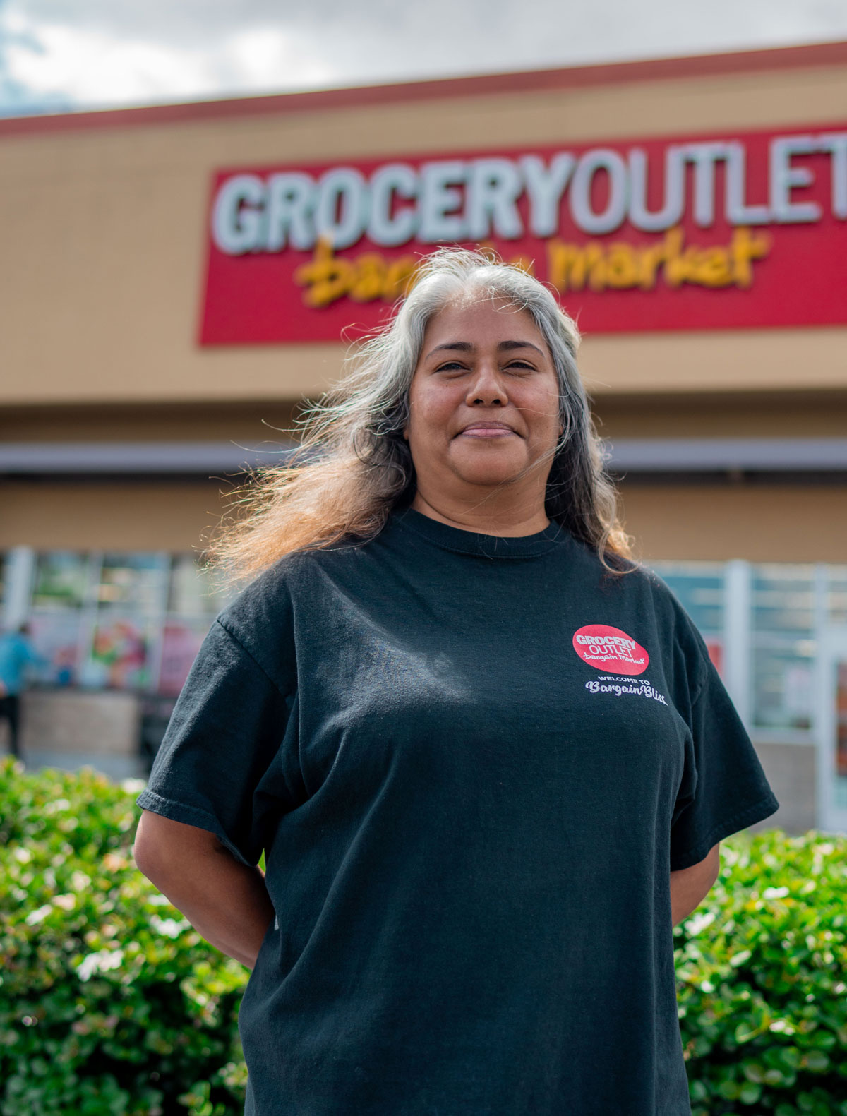 Inglewood Grocery Outlet small business owner, Patricia White