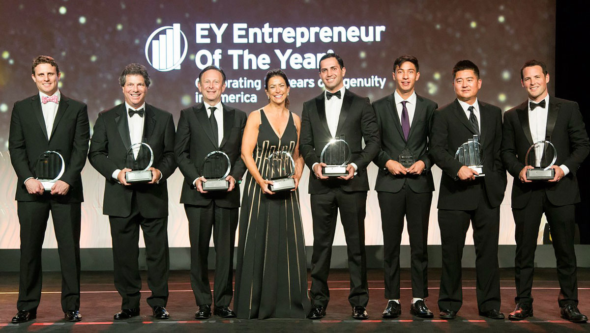 Entrepreneur of the Year award recipients
