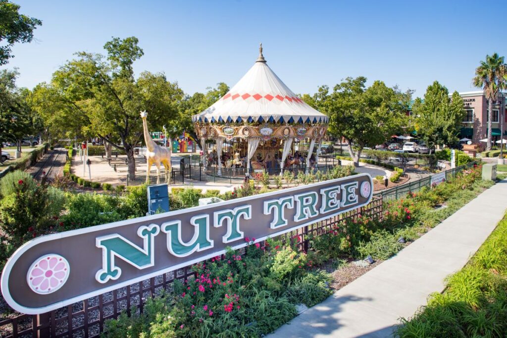 The Nut Tree Sign